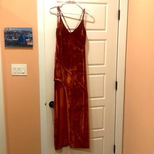 For love and lemons burnt orange velvet